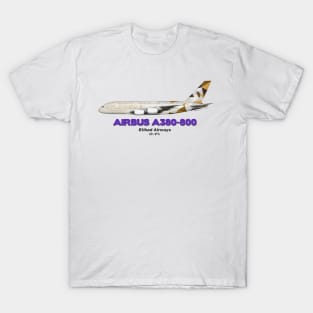 Airbus A380-800 - Etihad Airways T-Shirt